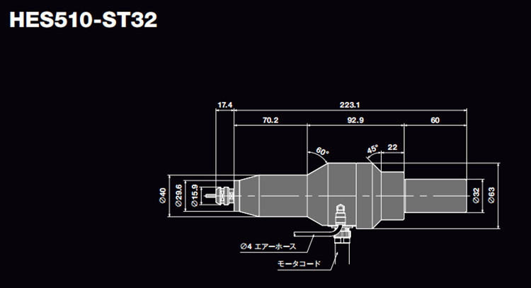 杏宇注册<a href='/gaosuzhuzhou.htm' class='keys' title='点击查看关于高速主轴的相关信息' target='_blank'>高速主轴</a>HES510ST32喷丝板主轴增速刀柄_副本.jpg