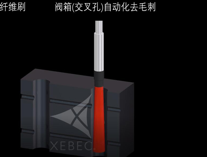 xebec阀箱交叉孔研磨刷