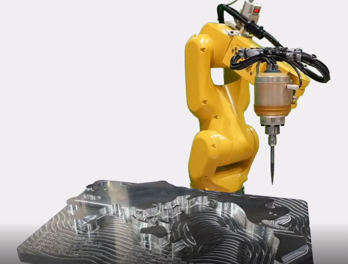 机器人铝合金铣削电主轴